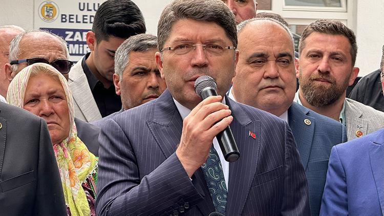Adalet Bakanı Yılmaz Tunç: Belediye başkanı kaynakları, millet düşmanlarına akıtırsa hukuk devleti devreye girer