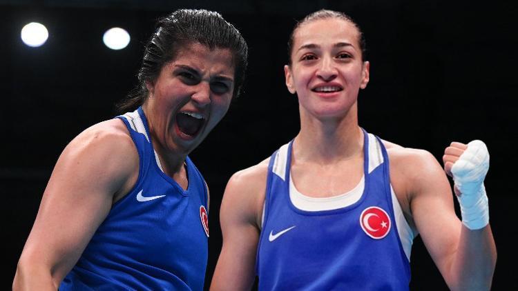 Fenerbahçeli milli boksör Buse Naz Çakıroğlu ve Busenaz Sürmeneli Avrupa şampiyonu
