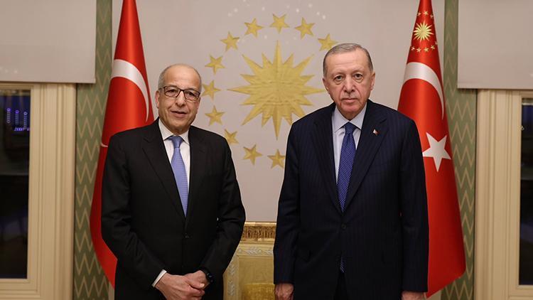 Son dakika haberi Cumhurbaşkanı Erdoğan, Libya Merkez Bankası Başkanını kabul etti