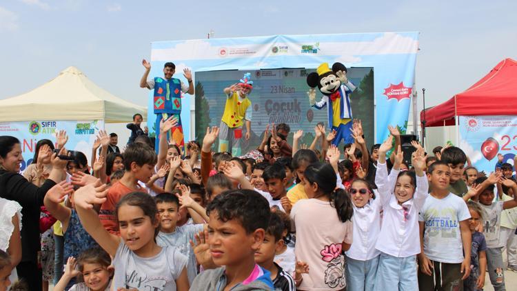 Malatyada, depremzede çocuklar için 23 Nisan etkinliği düzenlendi