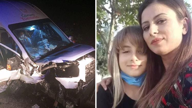 Çorumdaki feci kazada Nazlı Baskın ile kızı hayatını kaybetti