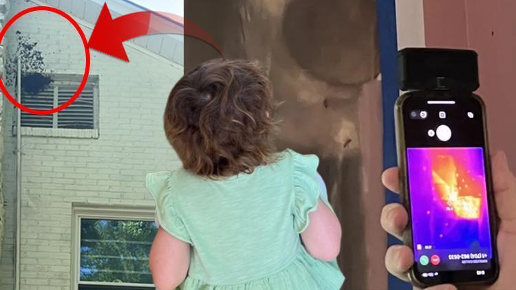 3 yaşındaki kızları sürekli canavarlardan şikayet ediyordu Odanın duvarını açtıklarında şoke oldular: Birden korku filmi gibi yağmaya başladılar