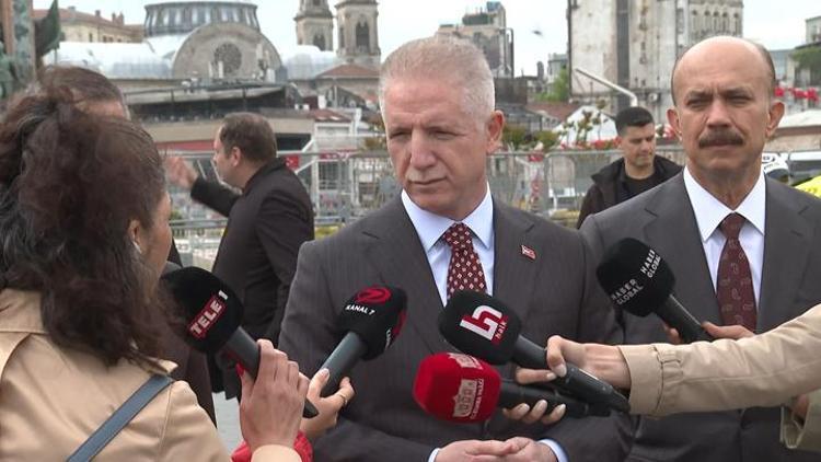 İstanbul Valisi Gülden 1 Mayıs öncesi Taksim’de açıklama: 42 binin üzerinde güvenlik personelimiz sahada olacak