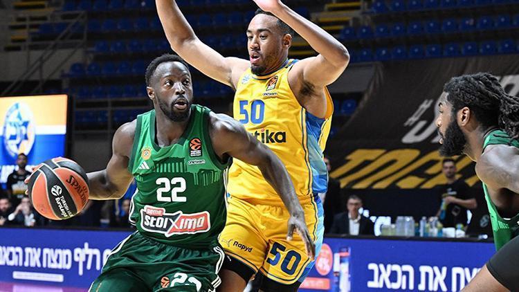 Maccabi, Panathinaikosu yenip seride öne geçti