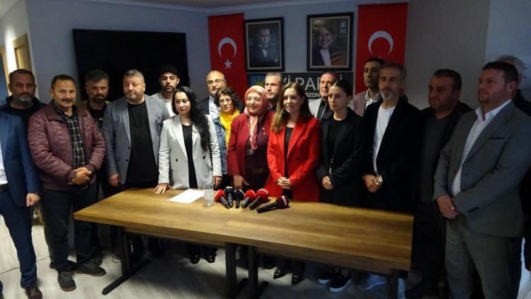 Trabzonda İYİ Partiye istifa şoku İl başkanlığında yönetim düştü