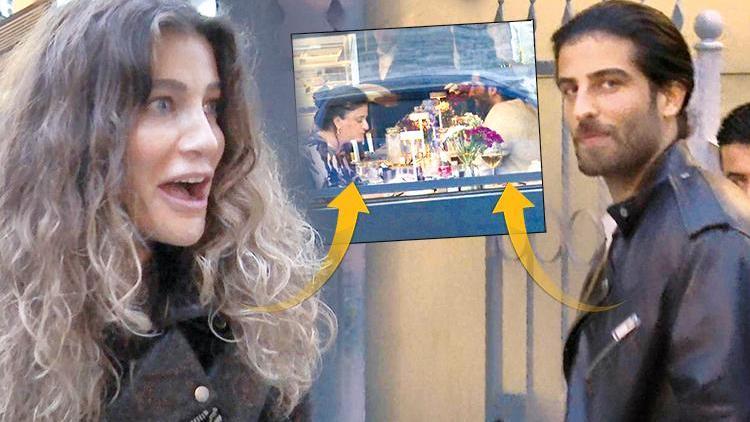 Berrak Tüzünataç, Şevval Şahin’in eski aşkı Murat Kazancıoğluyla yemekte