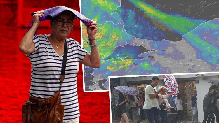Meteorolojiden 15 kente sarı kodlu uyarı Prof. Dr. Şen İstanbulda yağış için saat verdi... Şemsiyeniz yoksa ıslanırsınız