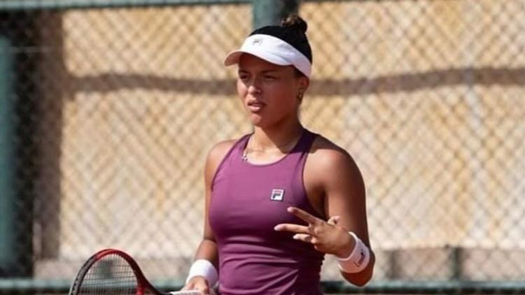 Alex De Souzanın kızı, Antalyada tenis turnuvasında yer aldı