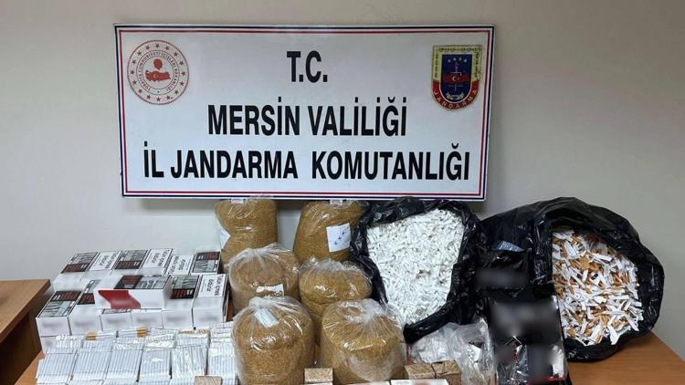 Mersin’de sigara kaçakçılığına 3 gözaltı