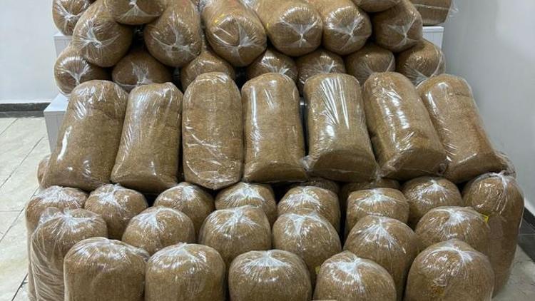 Elazığ’da 425 kilo kaçak tütün ele geçirildi
