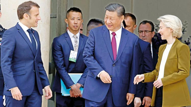 5 yıl sonra ilk kez Avrupa’da... Çin lideri Şi Macron’a gitti