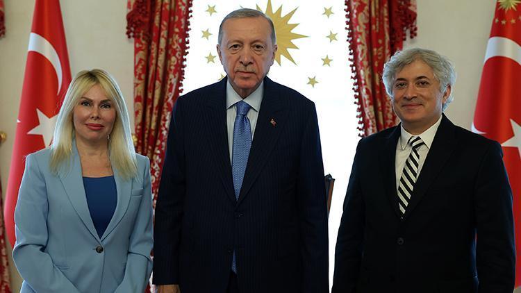 Özkan çifti, Cumhurbaşkanı Recep Tayyip Erdoğan ile görüştü