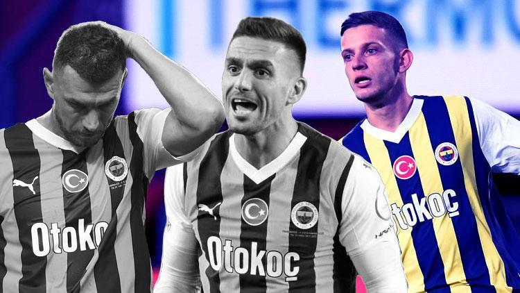 Fenerbahçede inanılmaz tablo Dzeko, Tadic ve Szymanskinin ikinci yarıdaki düşüşleri dikkat çekiyor