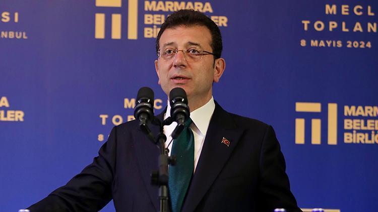 İstanbul Büyükşehir Belediye Başkanı Ekrem İmamoğlu Marmara Belediyeler Birliği toplantısında konuştu