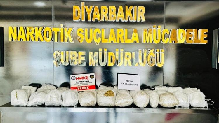 Diyarbakır’da uyuşturucu operasyonlarında 44 tutuklama