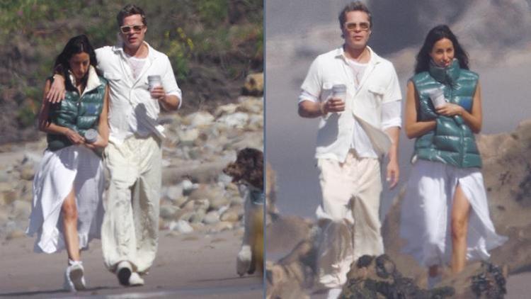 Belki haykırmıyor ama Brad Pitt, 60ında sırılsıklam aşık oldu... İpucu da giydiği kıyafette gizli