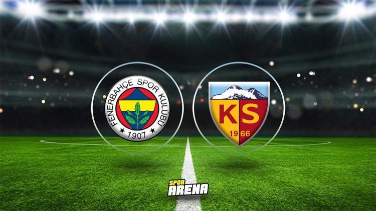 Fenerbahçe - Kayserispor maçı ne zaman, saat kaçta ve hangi kanalda Fenerbahçe Kayserispor maç bileti ne kadar, nereden alınır