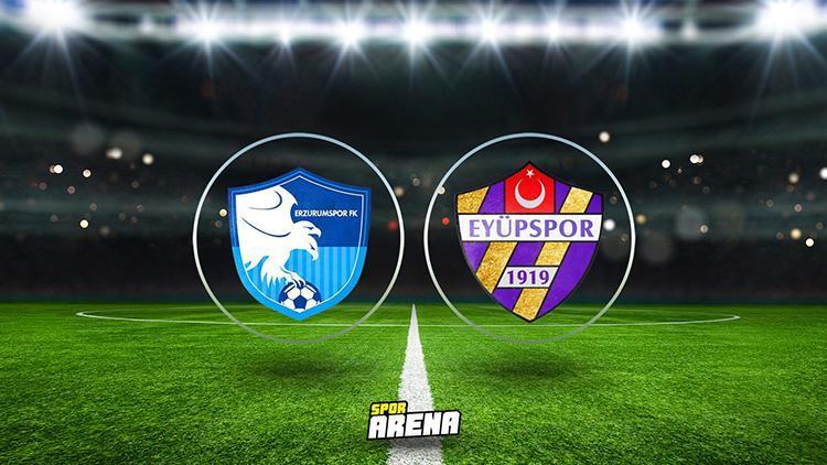 Erzurumspor FK-Eyüpspor maçı ne zaman, saat kaçta, hangi kanalda TFF 1. Lig Erzurumspor FK-Eyüpspor canlı yayın bilgisi