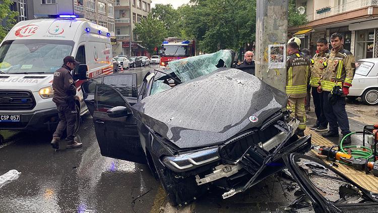 Ankarada korkunç kazada bir can kaybı