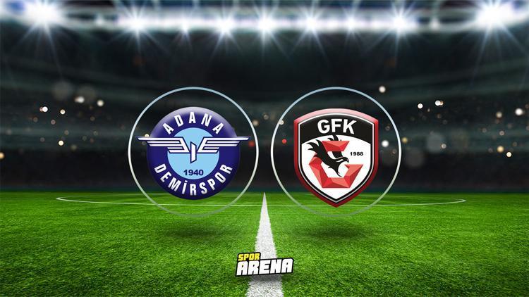 Adana Demirspor - Gaziantep FK maçı ne zaman, saat kaçta ve hangi kanalda Süper Lig 36. hafta Adana Demir - Gaziantep FK maçı canlı izle