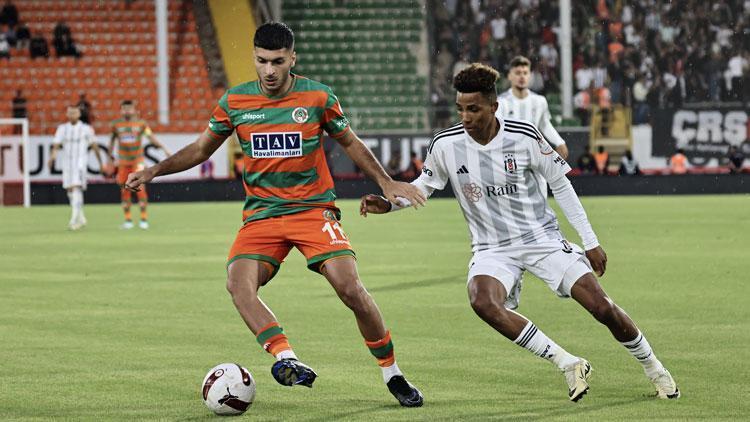 Alanyaspor 1-1 Beşiktaş (Maçın özeti)