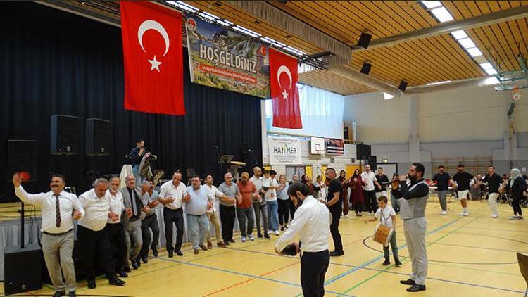 Gümüşhaneliler, Almanya’da hasret giderdi