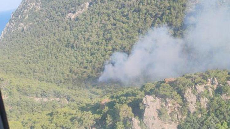 Antalya’daki orman yangını kontrol altına alındı