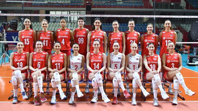 Filenin Sultanlarının kadrosu açıklandı 2024 Voleybol Milletler Ligi...