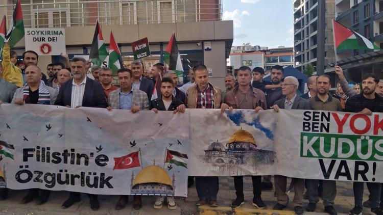 Mardinde Gazze için boykot çağrısı