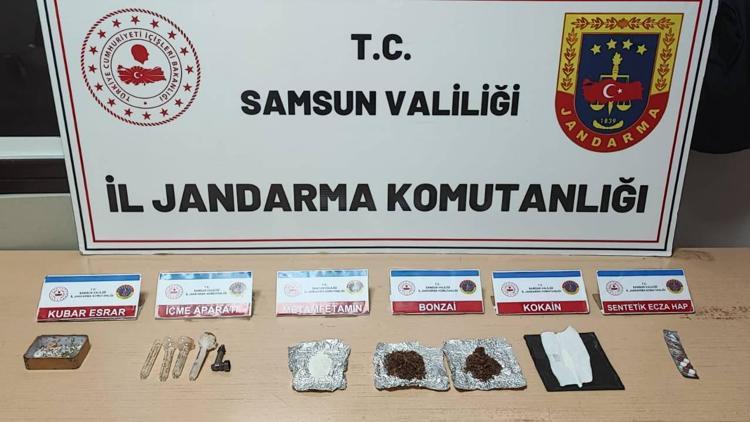 Samsunda uyuşturucu ticaretine 1 gözaltı