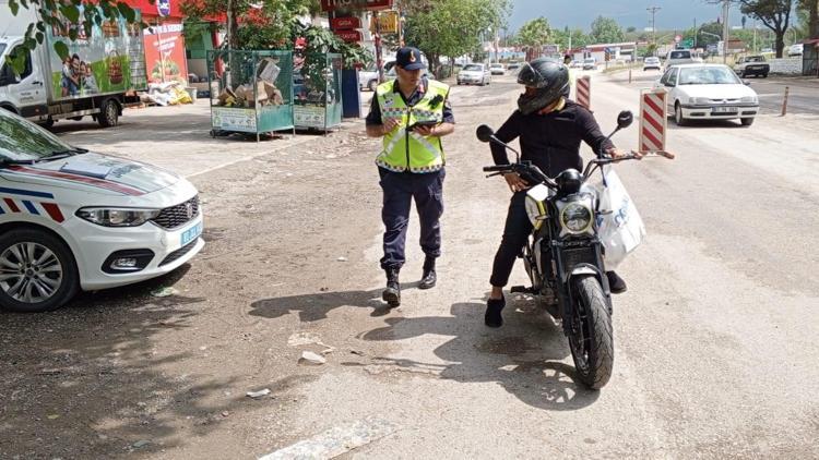 Jandarma’dan motosiklet denetimi