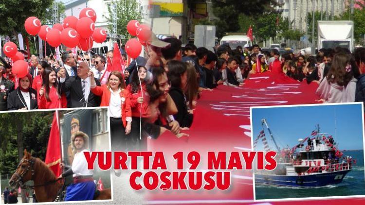 Yurtta 19 Mayıs coşkusu