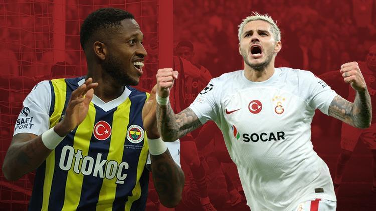 Galatasaray ile Fenerbahçe arasındaki şampiyonluk yarışı son haftaya kaldı Dikkat çeken rakam ve üstünlük...