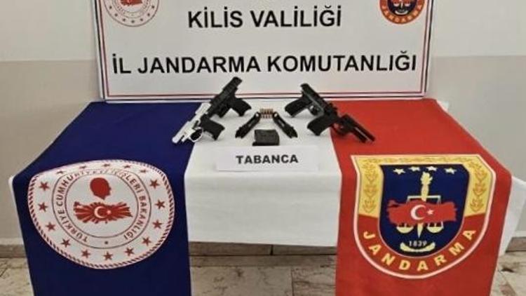 Kilis’te kaçak silah operasyonu