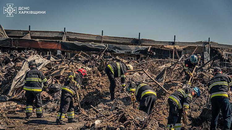 Harkiv’deki süpermarket saldırısında can kaybı 18’e yükseldi