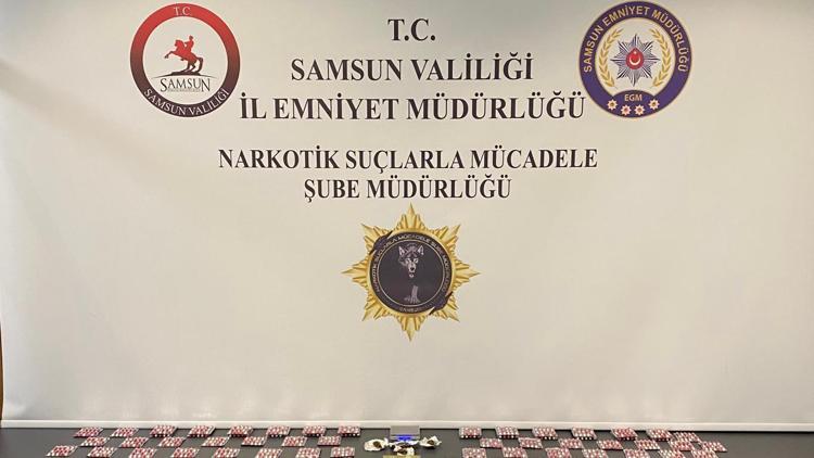 Samsun’da uyuşturucu ticaretine gözaltı