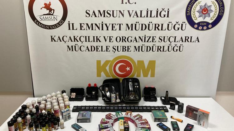 Samsun’da gümrük kaçağı ürünler ele geçirildi; 1 gözaltı