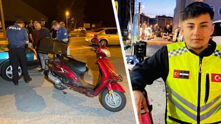 Bartında feci laza 17 yaşındaki motosikletli kurye hayatını kaybetti