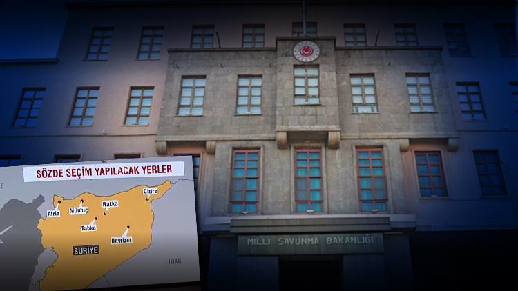 Gerekli uyarılar yapıldı Suriyede ertelenen sözde seçimlerle ilgili MSBden açıklama