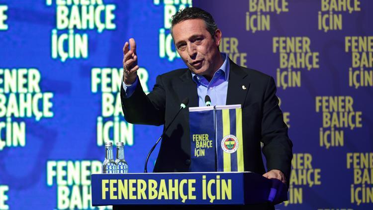 Fenerbahçe Başkanı Ali Koç: Rüya takım kuracağız, şampiyon olacağız