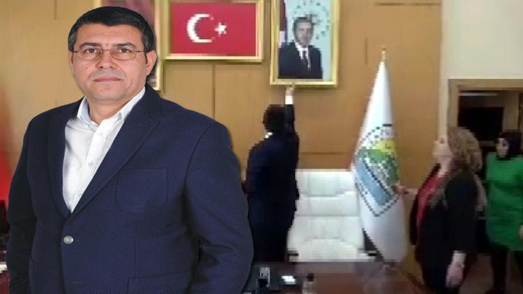 Erdoğanın fotoğrafını indirmişti... DEM Partili Tatvan Belediye Başkanı Mümin Erol hakkında soruşturma