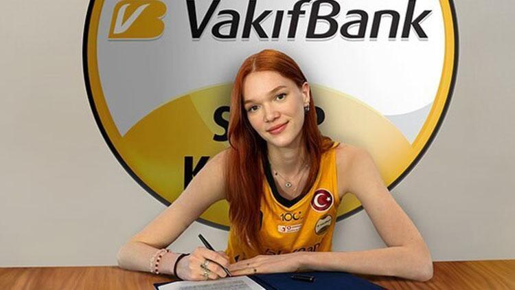 VakıfBankın yeni smaçörü Marina Markova: 15 yaşından beri bu takımı izliyorum