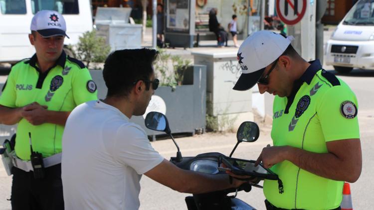 Adıyamanda, bayram öncesi trafik denetimi