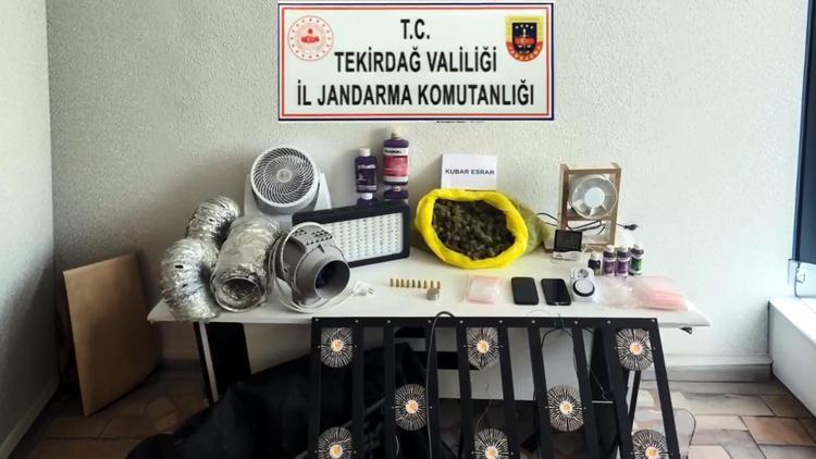 Tekirdağ’da uyuşturucu operasyonunda 5 gözaltı