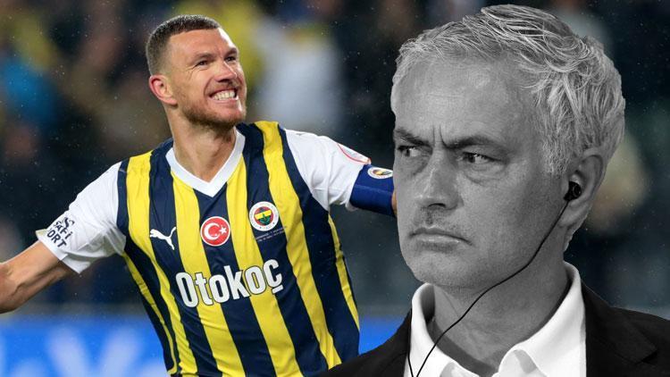 Fenerbahçede Edin Dzeko bilmecesi çözüldü Mourinho ile görüştü, kararını verdi