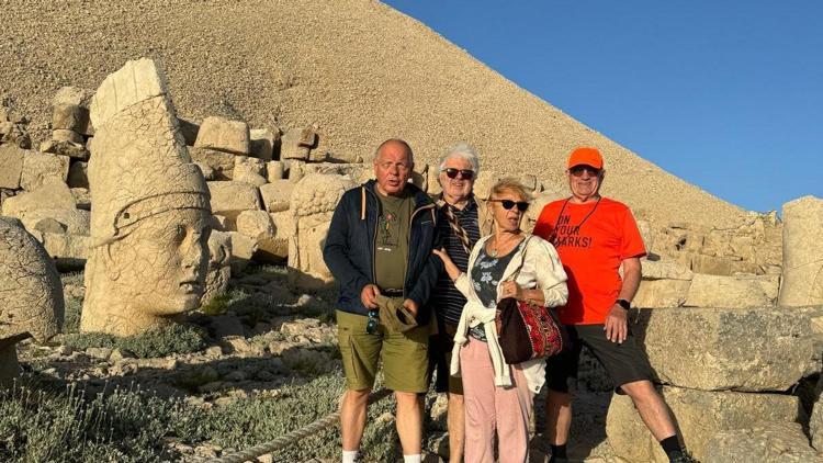 Fransızlar, Nemrut Dağı’nı ziyaret etti