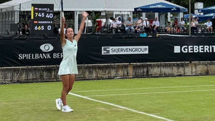 Zeynep Sönmez, WTA 500 turnuvasında ana tabloya yükseldi