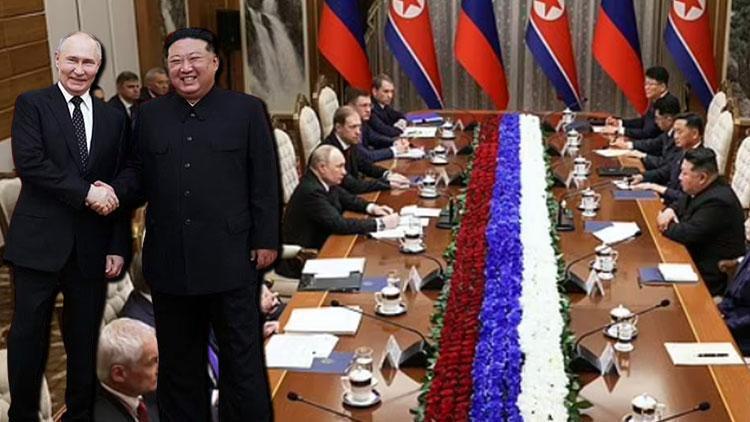 Putin ve Kim Jong-un’un imzaladığı ‘gizli’ anlaşmanın detayları açığa çıktı… Savaşta birlik mesajına Güney Kore’den sert cevap geldi: Ukrayna konusunda geri adım yok
