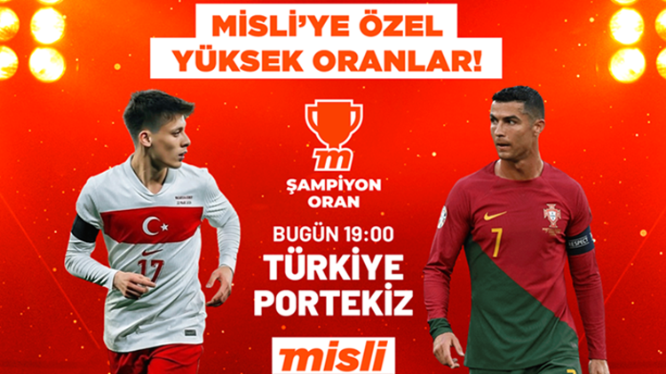 Millilerimiz, EURO 2024’te Portekiz’le zirve için karşı karşıya geliyor Misliye özel yüksek iddaa oranları...