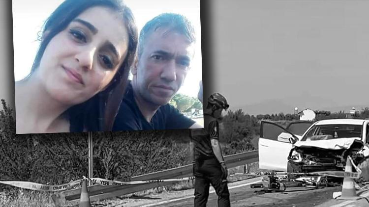 İzmirde kahreden kaza Akbulut çifti hayatını kaybetti